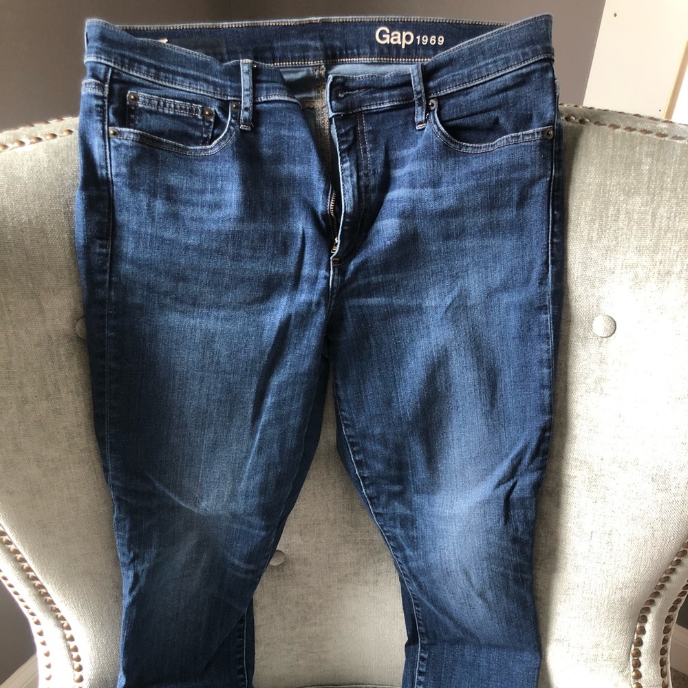 Gap straight leg jeans!
